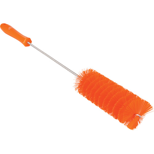 Brosse pour tubes, Soies Moyen, Longueur de 19-7/10", Orange Les Fournitures Industrielles Méga