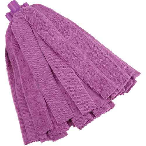 Socket Mop, Purpole, Microfibre, Cut Style Les Fournitures Industrielles Méga