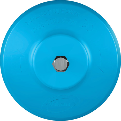 Brosse ronde HyDrive pour perceuse, Soies Tr&egrave;s ferme, Longueur de 3-1/10", Bleu Les Fournitures Industrielles Méga
