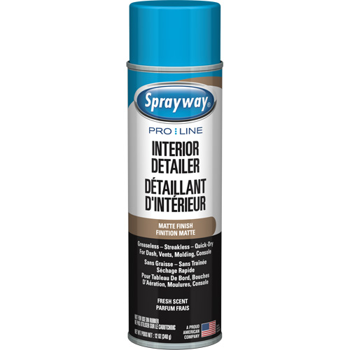 Pro Line Interior Detailer with Matte Finish & Fresh Scent Les Fournitures Industrielles Méga