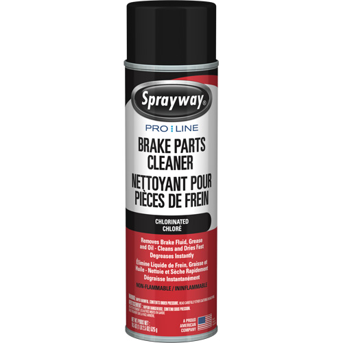 Nettoyant pour pi&egrave;ces de freins Pro Line avec tr&egrave;s faible teneur en COV, Canette a&eacute;rosol Les Fournitures Industrielles Méga
