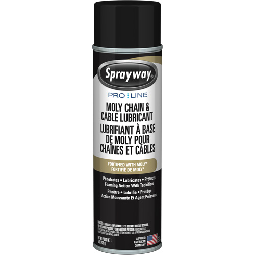 Pro Line Moly Chain & Cable Lubricant, Aerosol Can Les Fournitures Industrielles Méga