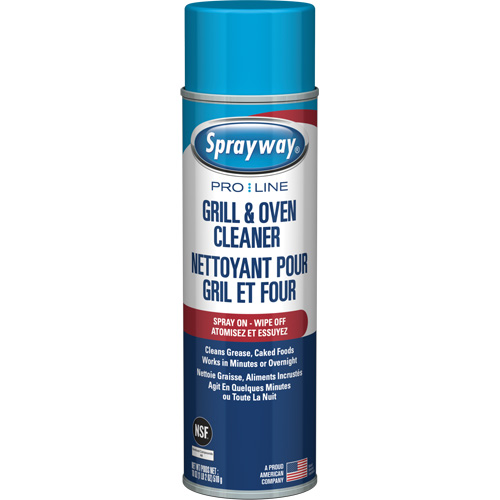 Industrial Strength Grill & Oven Cleaner, 20 oz., Aerosol Can Les Fournitures Industrielles Méga