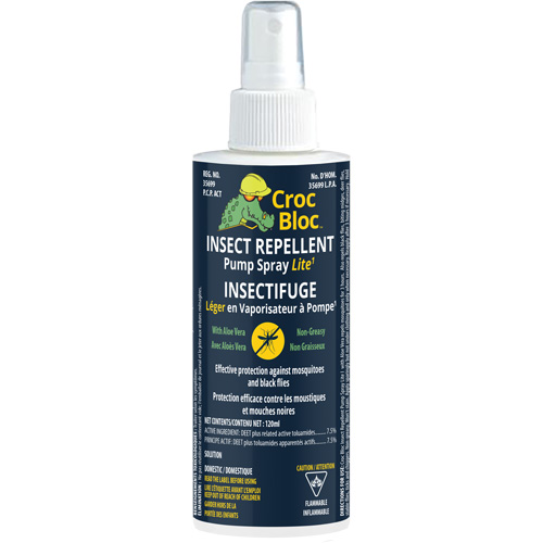 Insect Repllent, 10% DEET, Spray, 40 oz. Les Fournitures Industrielles Méga
