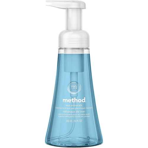 Savon pour les mains Method, min&eacute;raux de mer, Mousse, 300 ml, Parfum&eacute; Les Fournitures Industrielles Méga
