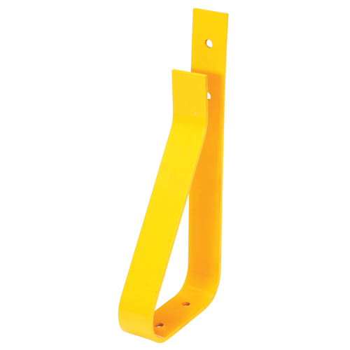 Rail Post, Steel, 10-3/4" L x 24" H, Yellow Les Fournitures Industrielles Méga
