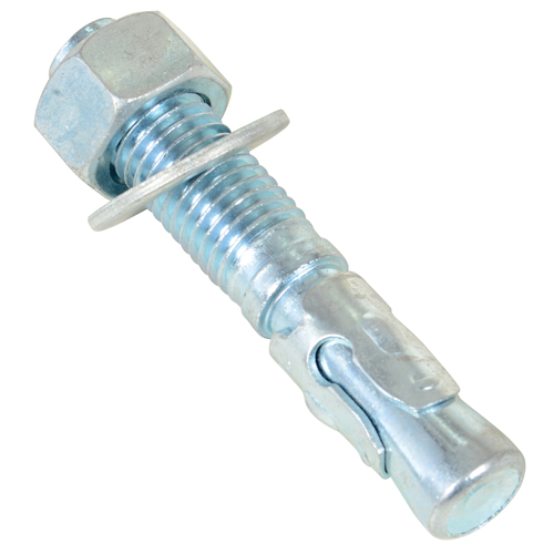 Boulon d'ancrage &agrave; cheville, Zingu&eacute;, 3/4" x 4-1/4" Les Fournitures Industrielles Méga