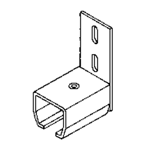 Curtain Partition Wall Mount End Connector Les Fournitures Industrielles Méga