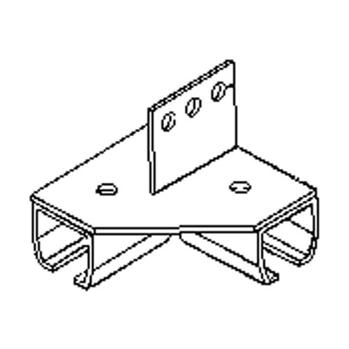 Beam Mount Curtain Partition 90° Corner Connector Les Fournitures Industrielles Méga