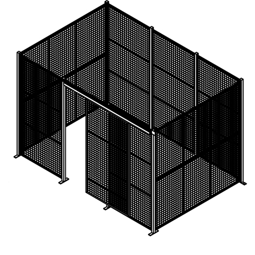 Wire Mesh Partition Kits Les Fournitures Industrielles Méga