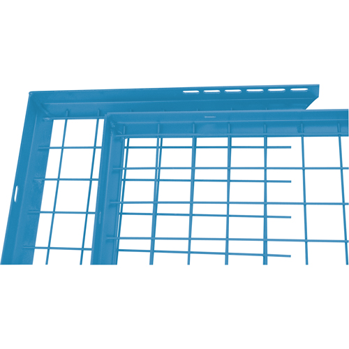 Wire Mesh Partition Components - Adjustable Filler Panels Les Fournitures Industrielles Méga