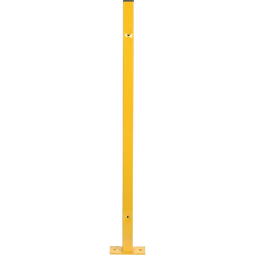 Perimeter Guards, 4.125' H x 2" W, Yellow Les Fournitures Industrielles Méga