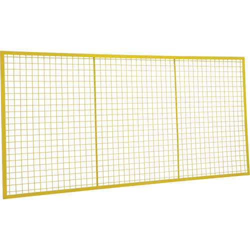 Wire Mesh Partition Components - Panels, 4' H x 8' W Les Fournitures Industrielles Méga