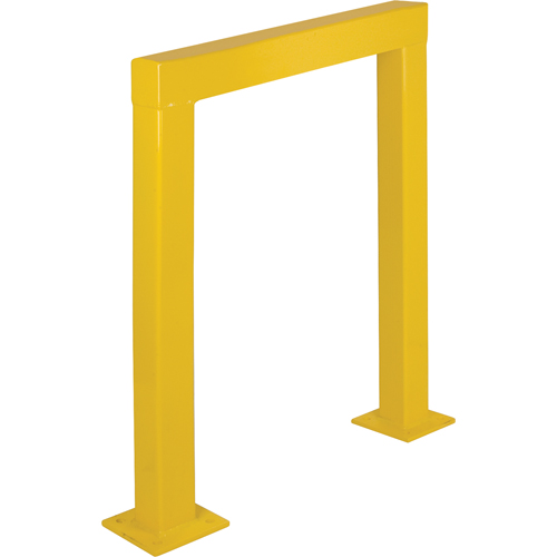 Barri&egrave;res de s&eacute;curit&eacute;, 3' la x 3,5' h, Jaune Les Fournitures Industrielles Méga