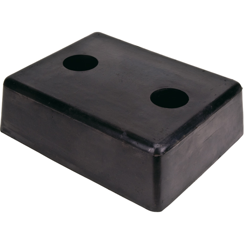 Butoirs moul&eacute;s pour quai, Caoutchouc, 13" la x 4" p x 10" h Les Fournitures Industrielles Méga