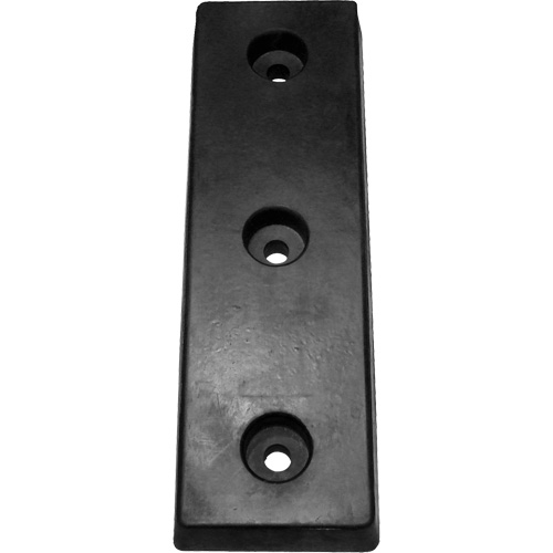 Butoirs de quai en caoutchouc moul&eacute;s, Caoutchouc, 30" la x 4" p x 10" h Les Fournitures Industrielles Méga