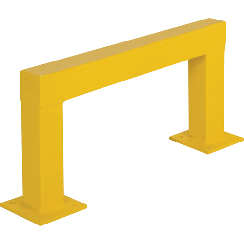 Safety Guards, 3' W x 1.5' H, Yellow Les Fournitures Industrielles Méga