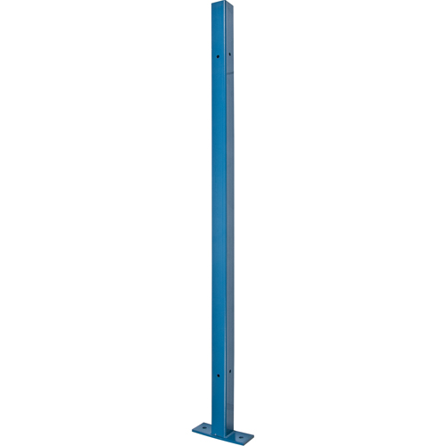 Universal Post, 4.125' H x 2" W, Blue Les Fournitures Industrielles Méga