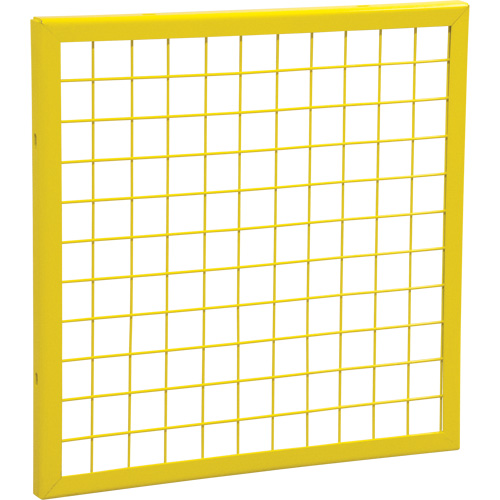 Composantes pour partitions & cloisons grillag&eacute;es - Panneaux, 2' h x 2' la Les Fournitures Industrielles Méga