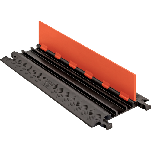 Protecteur de c&acirc;ble &agrave; profil bas Guard Dog, 3 canaux, 36" lo x 13,8" la x 1,25" h Les Fournitures Industrielles Méga