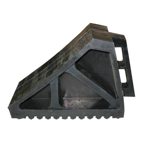 Cale de roue, 10-5/8" x 7" x 4-1/2", Noir Les Fournitures Industrielles Méga