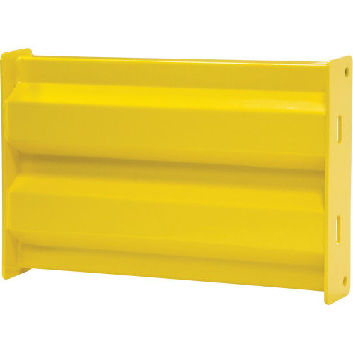 Industrial Safety Guard Rail, Steel, 19" L x 12" H, Safety Yellow Les Fournitures Industrielles Méga