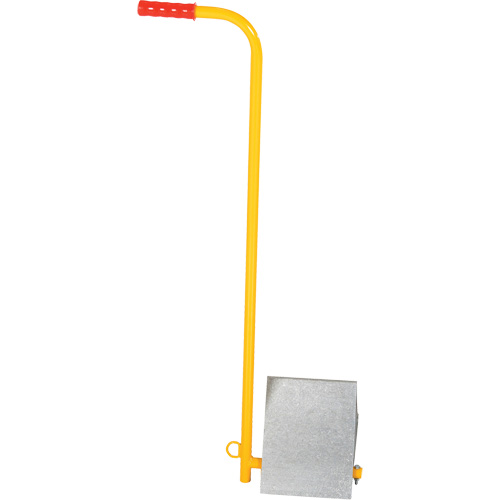 Cale de roues en aluminium avec poign&eacute;e, 7" la x 11-7/8" p x 7-11/16" h Les Fournitures Industrielles Méga