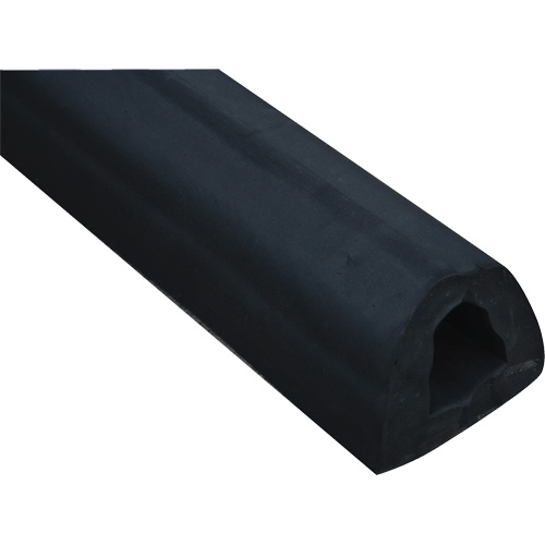 Butoir en caoutchouc extrud&eacute;, Caoutchouc, 4-1/8" la x 120" lo x 3-7/8" p Les Fournitures Industrielles Méga