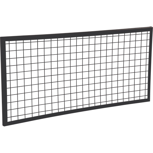 Wire Mesh Partition Panel, 2' H x 4' W Les Fournitures Industrielles Méga