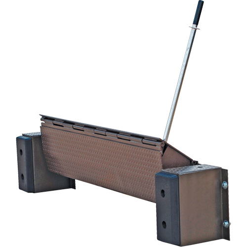 Mechanical Edge-O-Dock Leveler, 99" W, 72" Deck Width, 29" Span Les Fournitures Industrielles Méga