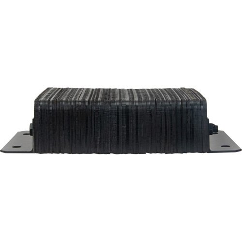 Laminated Dock Bumpers, Horizontal, Rubber, 18" W x 4" D x 12" H Les Fournitures Industrielles Méga