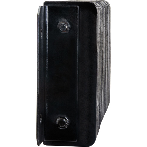 Laminated Dock Bumpers, Horizontal, Rubber, 24" W x 4" D x 12" H Les Fournitures Industrielles Méga