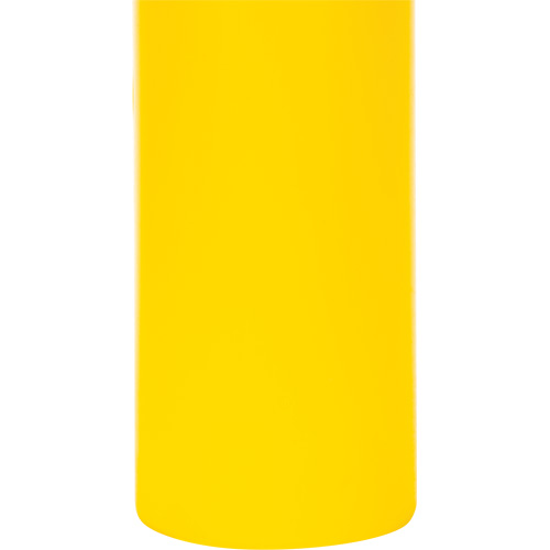 Polyethylene Bollard Cover, 4-1/2" Dia. x 64" L, Red/Yellow Les Fournitures Industrielles Méga