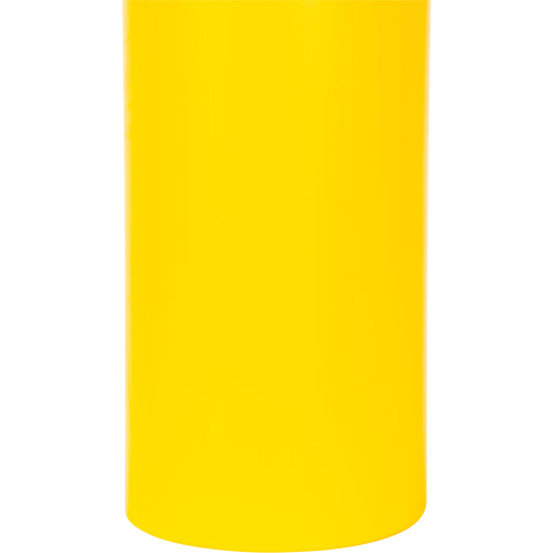 Polyethylene Bollard Cover, 6-5/8" Dia. x 52" L, Red/Yellow Les Fournitures Industrielles Méga