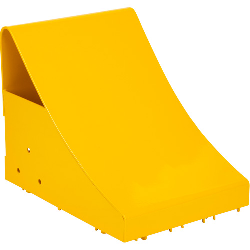 Ice Chocks, Steel, Yellow, 8-1/16" W x 10-5/8" D x 8-13/16" H Les Fournitures Industrielles Méga