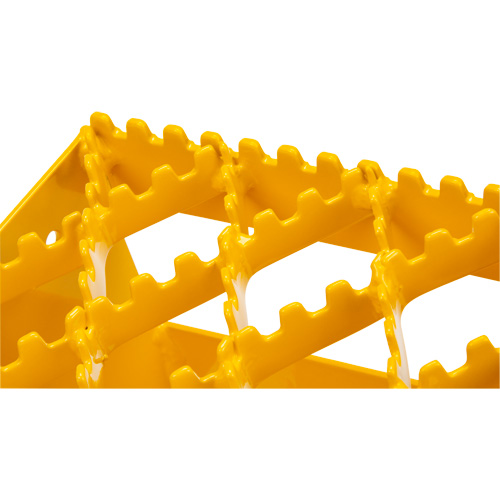 Ice Chocks, Steel, Yellow, 8-1/16" W x 10-5/8" D x 8-13/16" H Les Fournitures Industrielles Méga