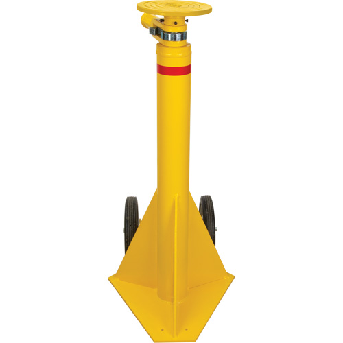 100,000 lbs. Static Capacity Ratchet Trailer Jack, 20 tons Lift Capacity Les Fournitures Industrielles Méga