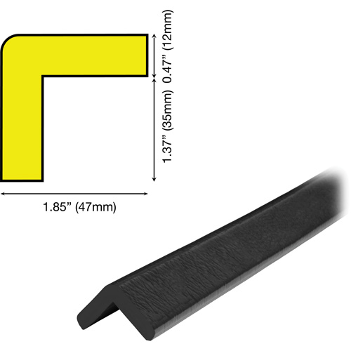 H Profile 5M Corner Protection Bumper Guard Les Fournitures Industrielles Méga