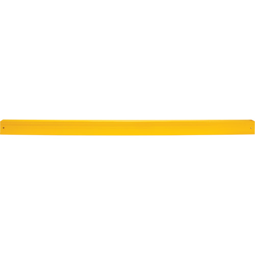 Lift-Out Light-Duty Guard Rail, Steel, 4' L x 4" H, Safety Yellow Les Fournitures Industrielles Méga