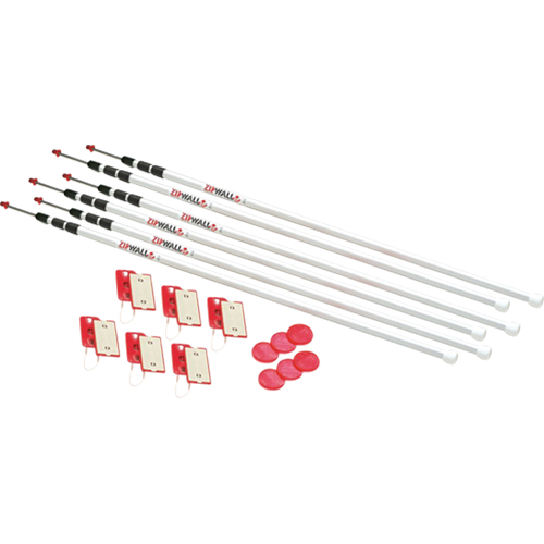 Syst&egrave;mes de protection Zipwall Les Fournitures Industrielles Méga