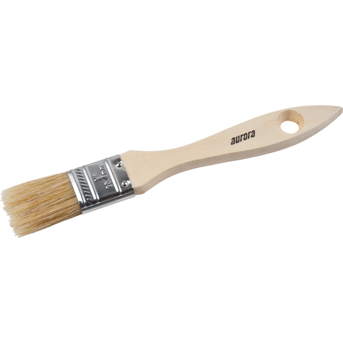 Pinceaux s&eacute;rie AP200, Soie blanche, Manche Bois, Largeur de 1" Les Fournitures Industrielles Méga