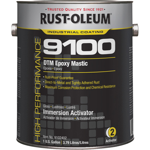 Activateur standard pour mastic &eacute;poxy DTM du syst&egrave;me 9100, Gallon Les Fournitures Industrielles Méga