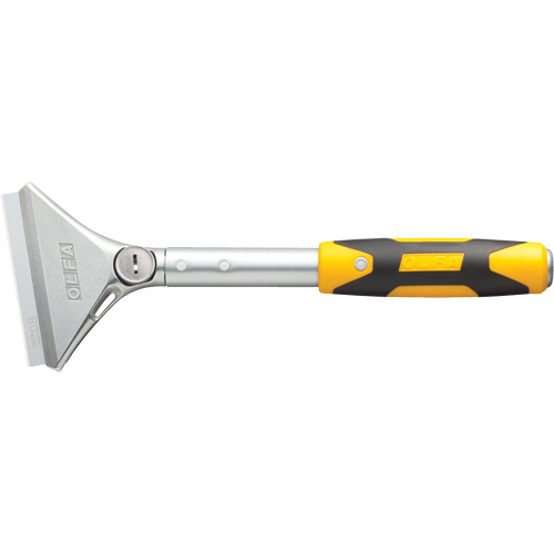OLFA&reg; XSR-300 Extra-Heavy-Duty Scraper, Steel Blade, 4" Wide, Metal Handle Les Fournitures Industrielles Méga