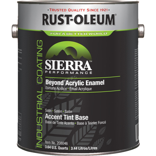 Sierra Performance Beyond Acrylic Enamel, Gallon, Tint Base Les Fournitures Industrielles Méga
