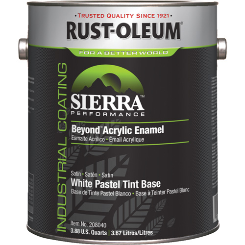 Sierra Performance Beyond Acrylic Enamel, Gallon, Tint Base Les Fournitures Industrielles Méga