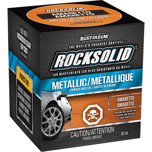 Additifs de poudre m&eacute;tallique RockSolid, 60 ml, Bouteille, Amaretto Les Fournitures Industrielles Méga