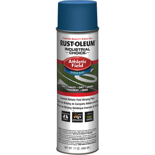 AF1600 Athletic Field Striping Paint, Blue, Aerosol Can Les Fournitures Industrielles Méga