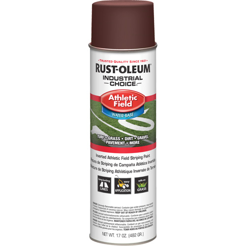 Peinture de lignage pour terrains de sport AF1600, Rouge, Canette a&eacute;rosol Les Fournitures Industrielles Méga
