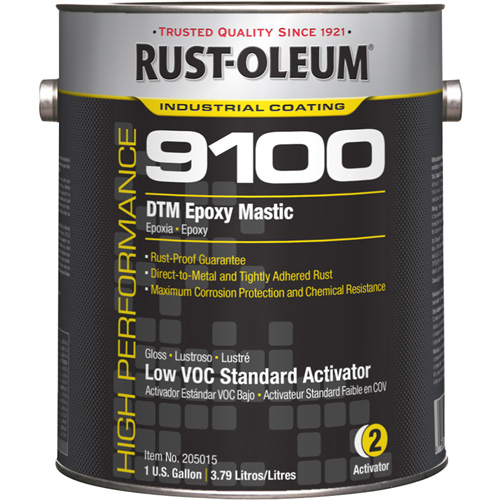 Activateur standard (250 COV) pour mastic &eacute;poxydique DTM du syst&egrave;me 9100, Gallon Les Fournitures Industrielles Méga