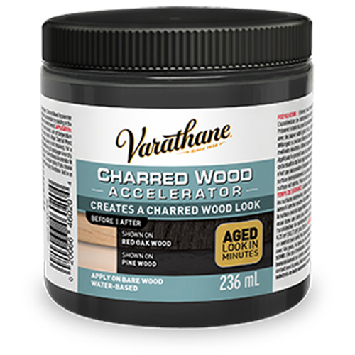 Acc&eacute;l&eacute;rateur de vieillissement du bois Varathane, 236 ml, Canette, Noir Les Fournitures Industrielles Méga